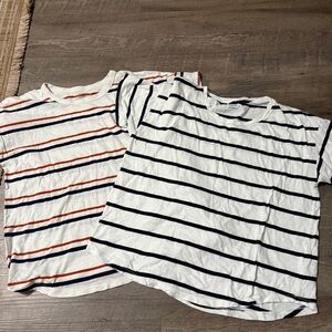 Striped T-Shirts Set
